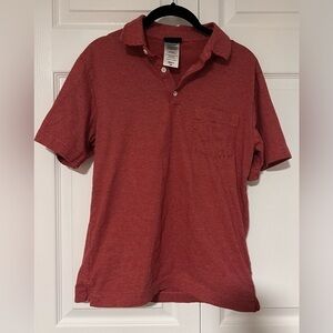 Men's Patagonia Short Sleeve Striped Polo Tee Shirt